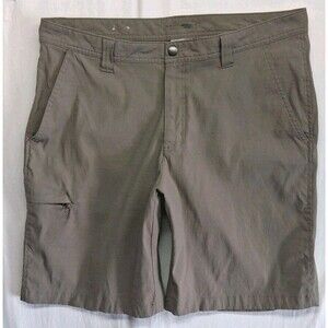 Columbia Shorts Men 36 Brown Omni Shield Advanced Repellency Hiking Outdoor Fish